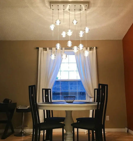 Crystal Bubbles Balls Pendant Lamp - NexioPick