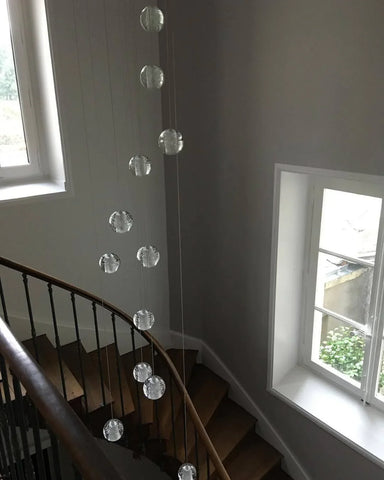 Crystal Bubbles Balls Pendant Lamp - NexioPick