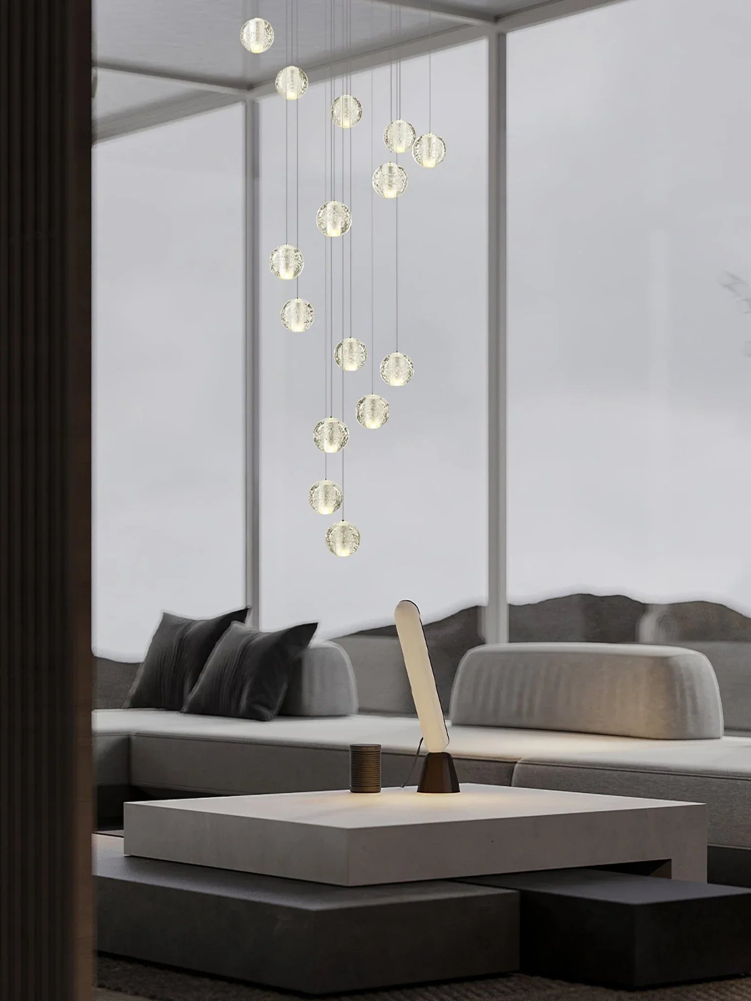 Crystal Bubbles Balls Pendant Lamp - NexioPick
