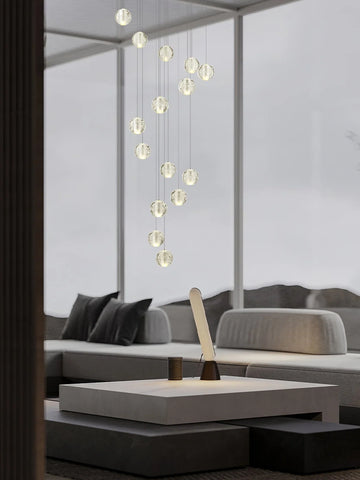 Crystal Bubbles Balls Pendant Lamp - NexioPick