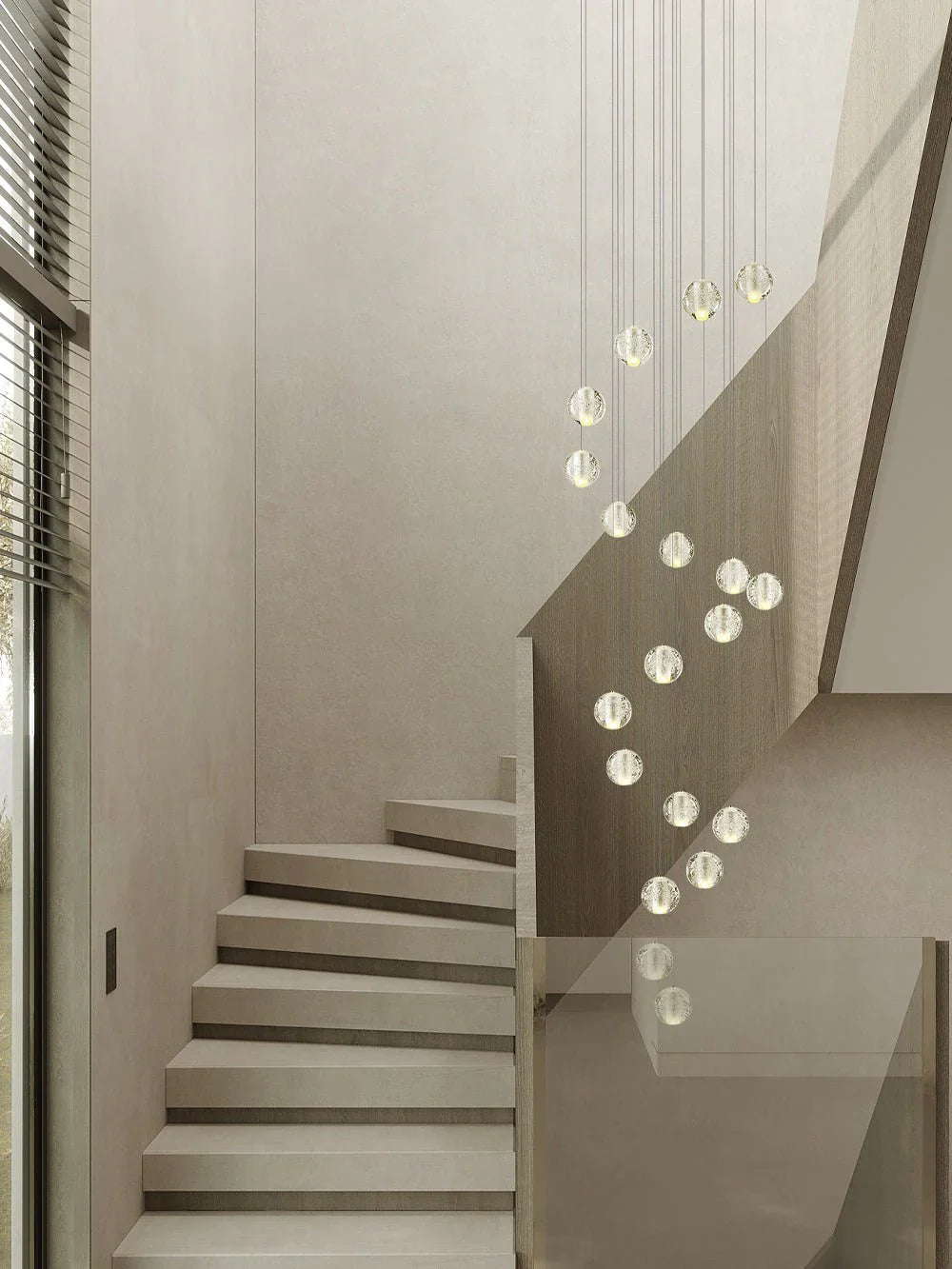 Crystal Bubbles Balls Pendant Lamp - NexioPick