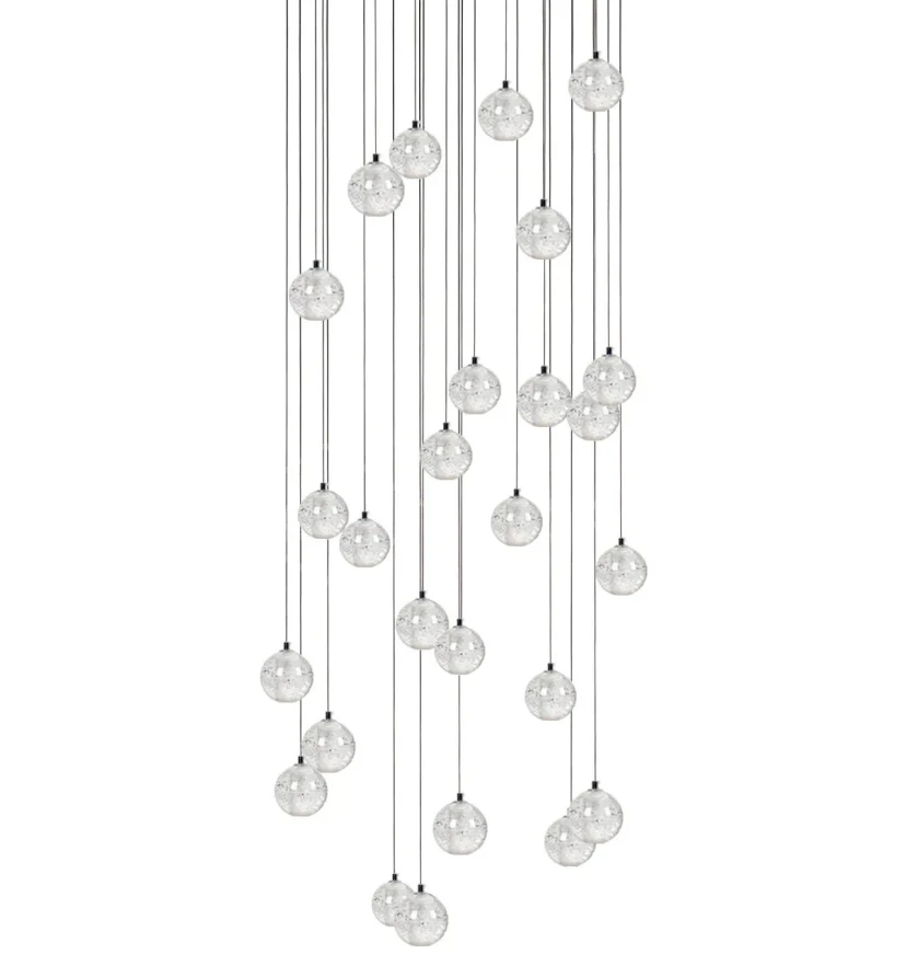 Crystal Bubbles Balls Pendant Lamp - NexioPick