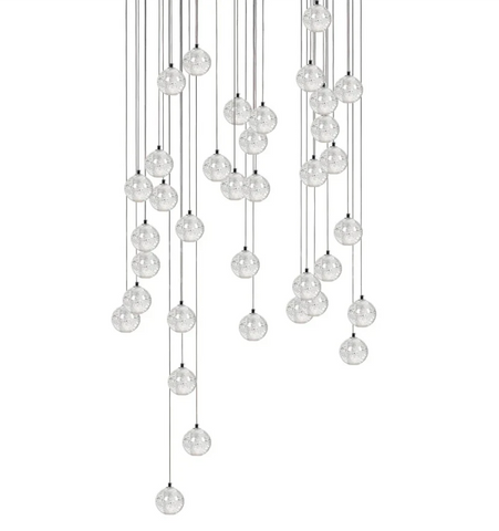 Crystal Bubbles Balls Pendant Lamp - NexioPick