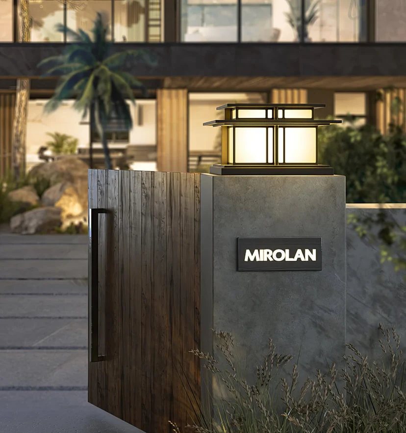 Boilyn Pillar Solar Outdoor Light - NexioPick