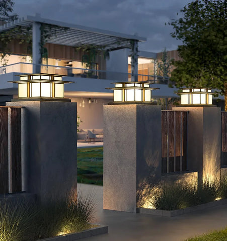 Boilyn Pillar Solar Outdoor Light - NexioPick