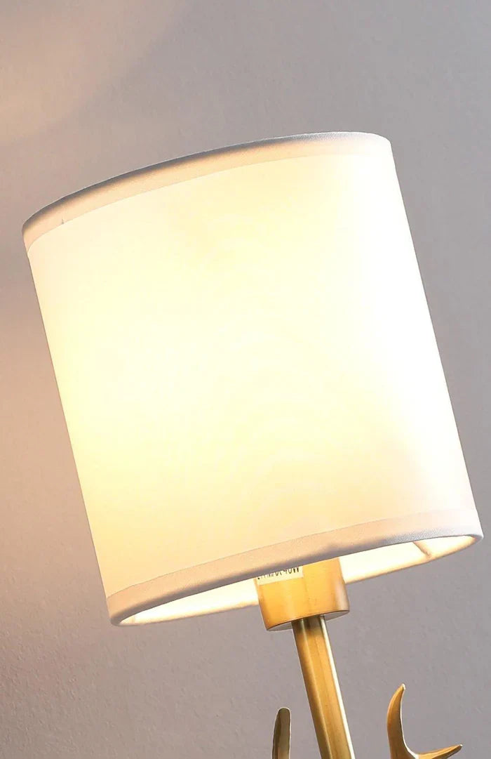 Brass Deer Head Wall Light - NexioPick