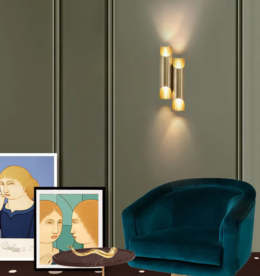 Callahan Brass Wall Lamp - NexioPick