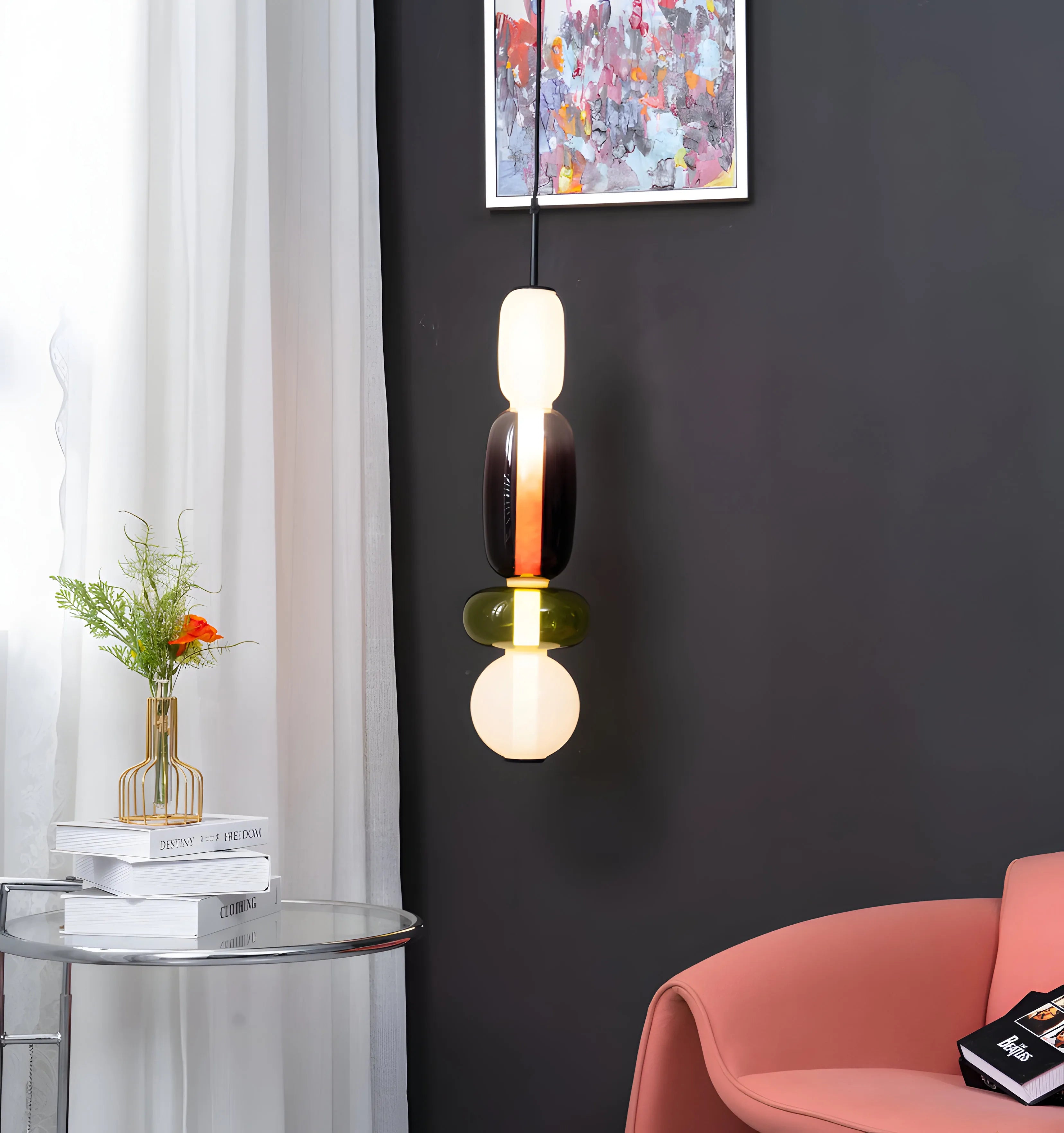 Candied Glass Pendant Light - NexioPick