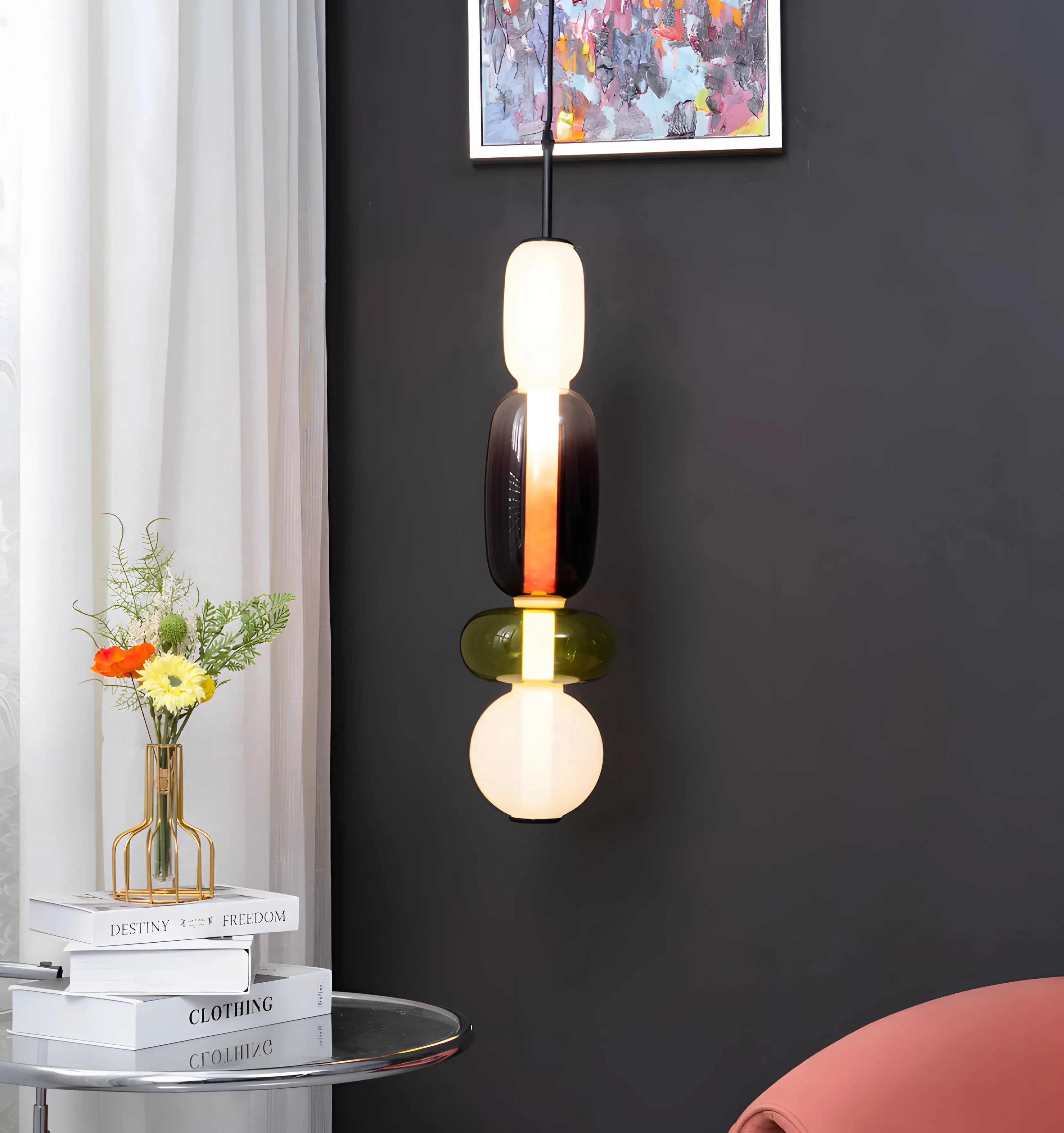 Candied Glass Pendant Light - NexioPick