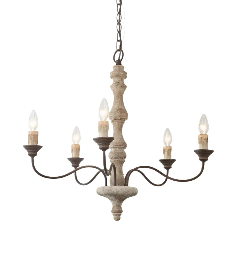 Candlestick Farmhouse Chandelier - NexioPick