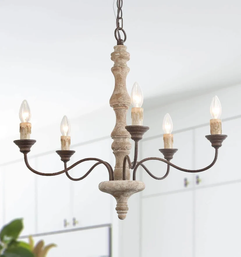 Candlestick Farmhouse Chandelier - NexioPick