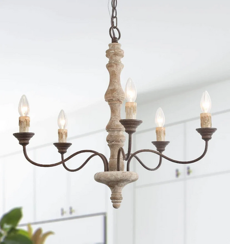 Candlestick Farmhouse Chandelier - NexioPick