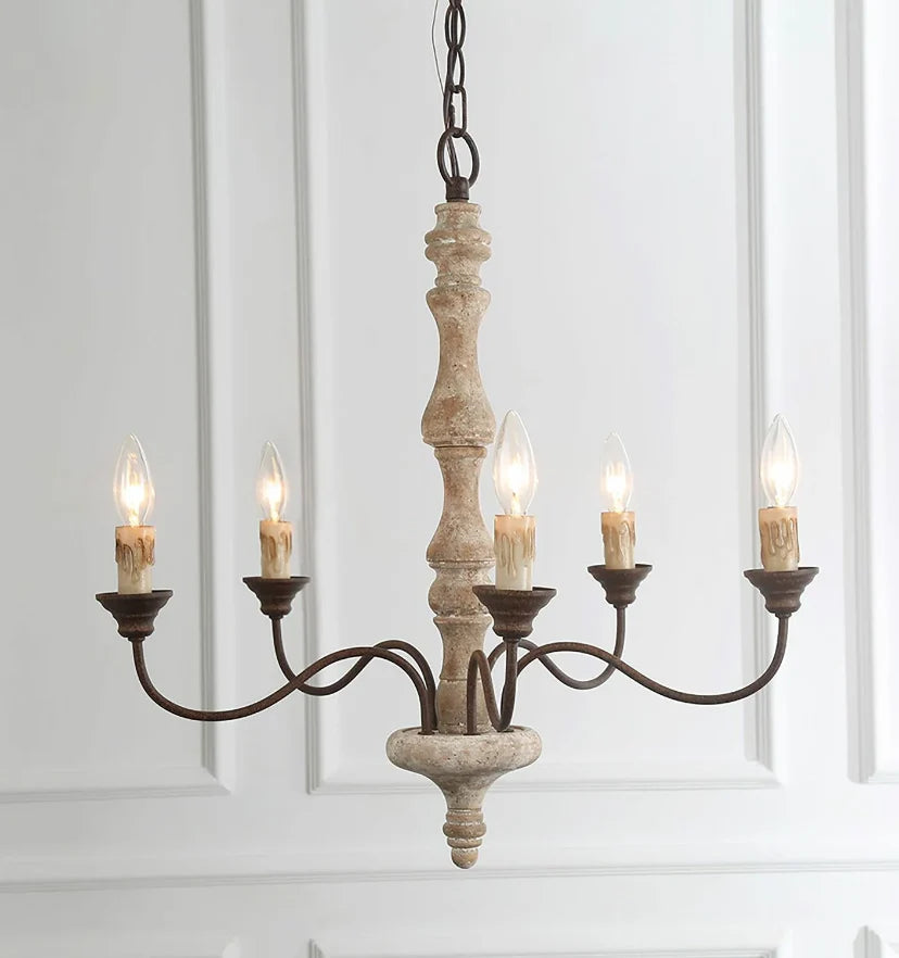 Candlestick Farmhouse Chandelier - NexioPick