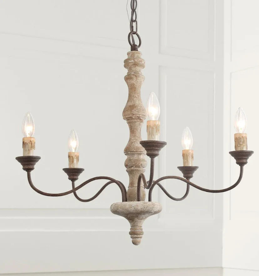 Candlestick Farmhouse Chandelier - NexioPick