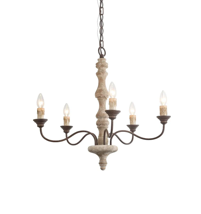 Candlestick Farmhouse Chandelier - NexioPick