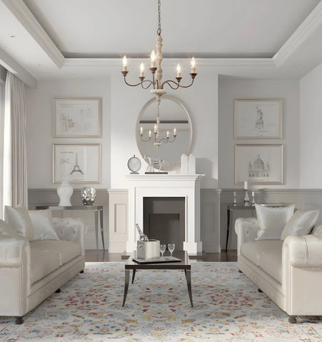 Candlestick Farmhouse Chandelier - NexioPick