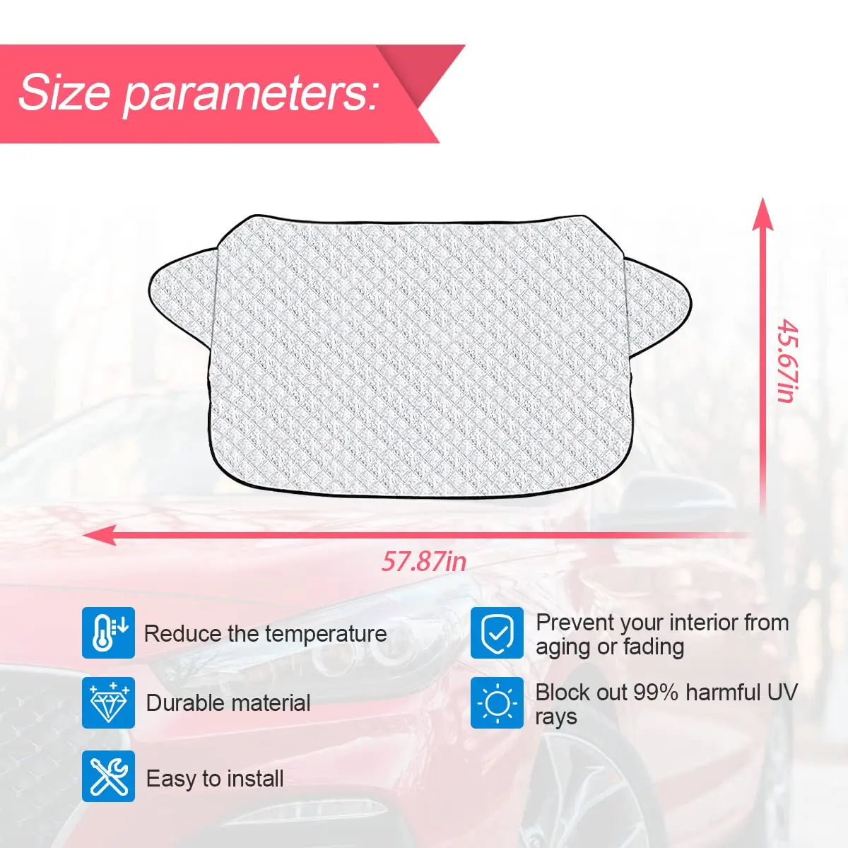 Car Magnetic Windshield Snow Cover - Nexiopick™