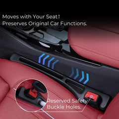 Car Seat Gap Filler 2-Pack – Keep Your Car Neat & Organized with Built-in Phone & Cup Holder