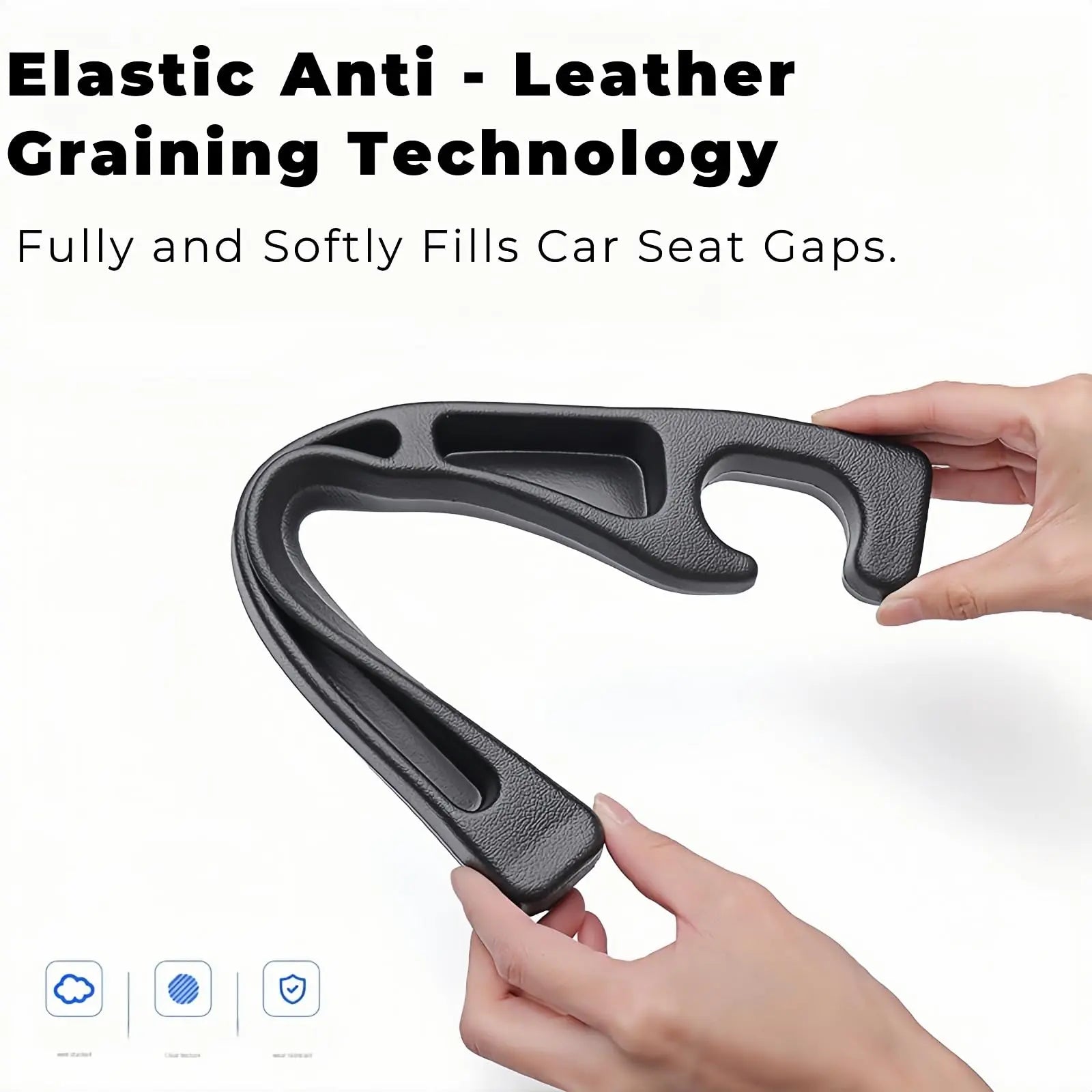 Car Seat Gap Filler 2-Pack – Keep Your Car Neat & Organized with Built-in Phone & Cup Holder