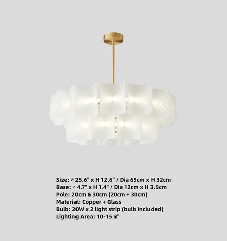 Carlos Ripple Chandelier - NexioPick
