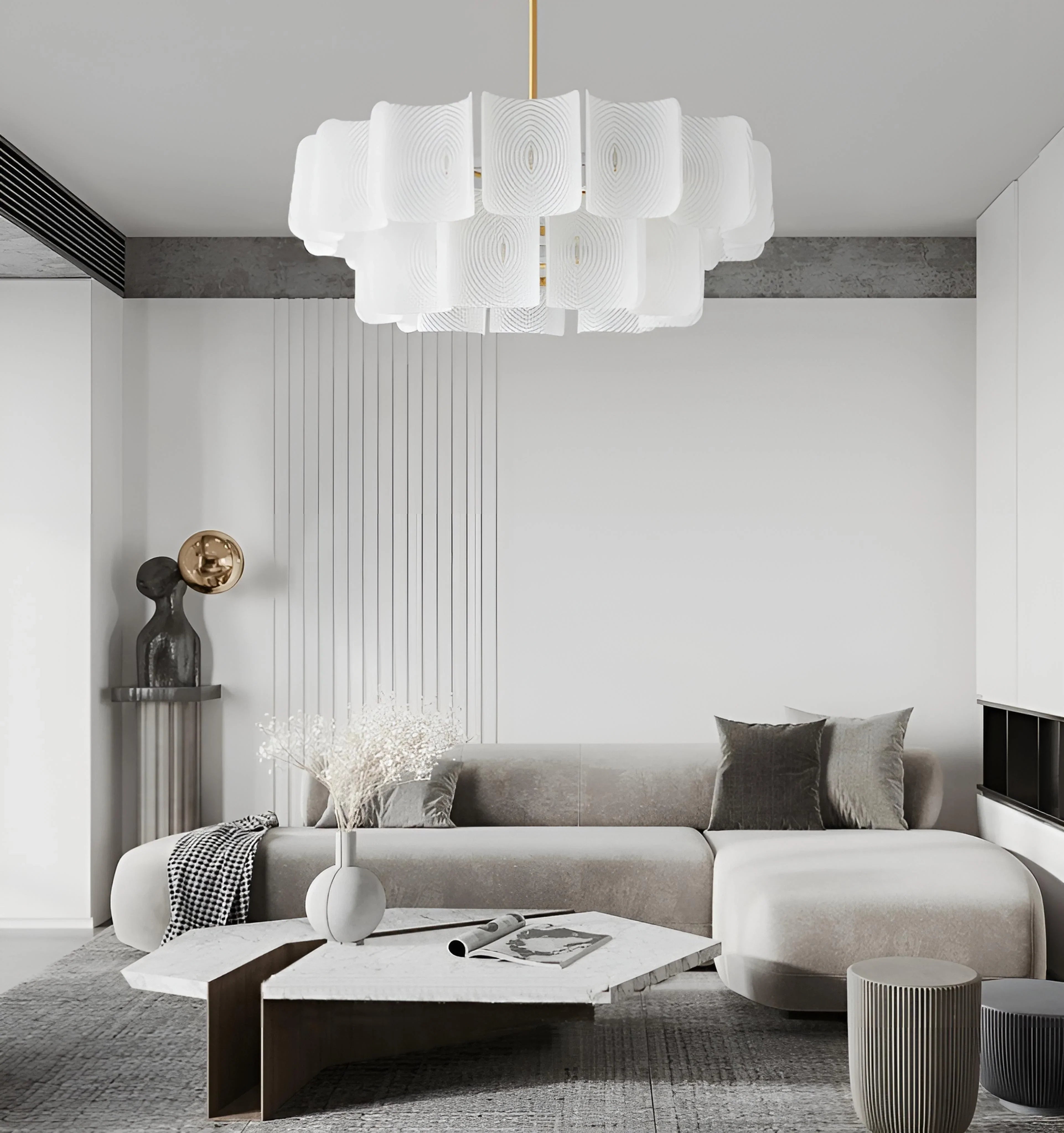 Carlos Ripple Chandelier - NexioPick