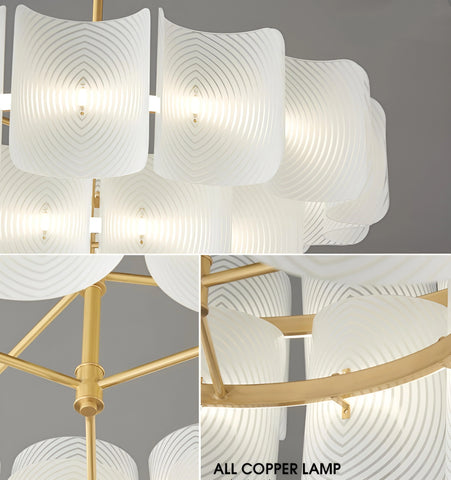Carlos Ripple Chandelier - NexioPick