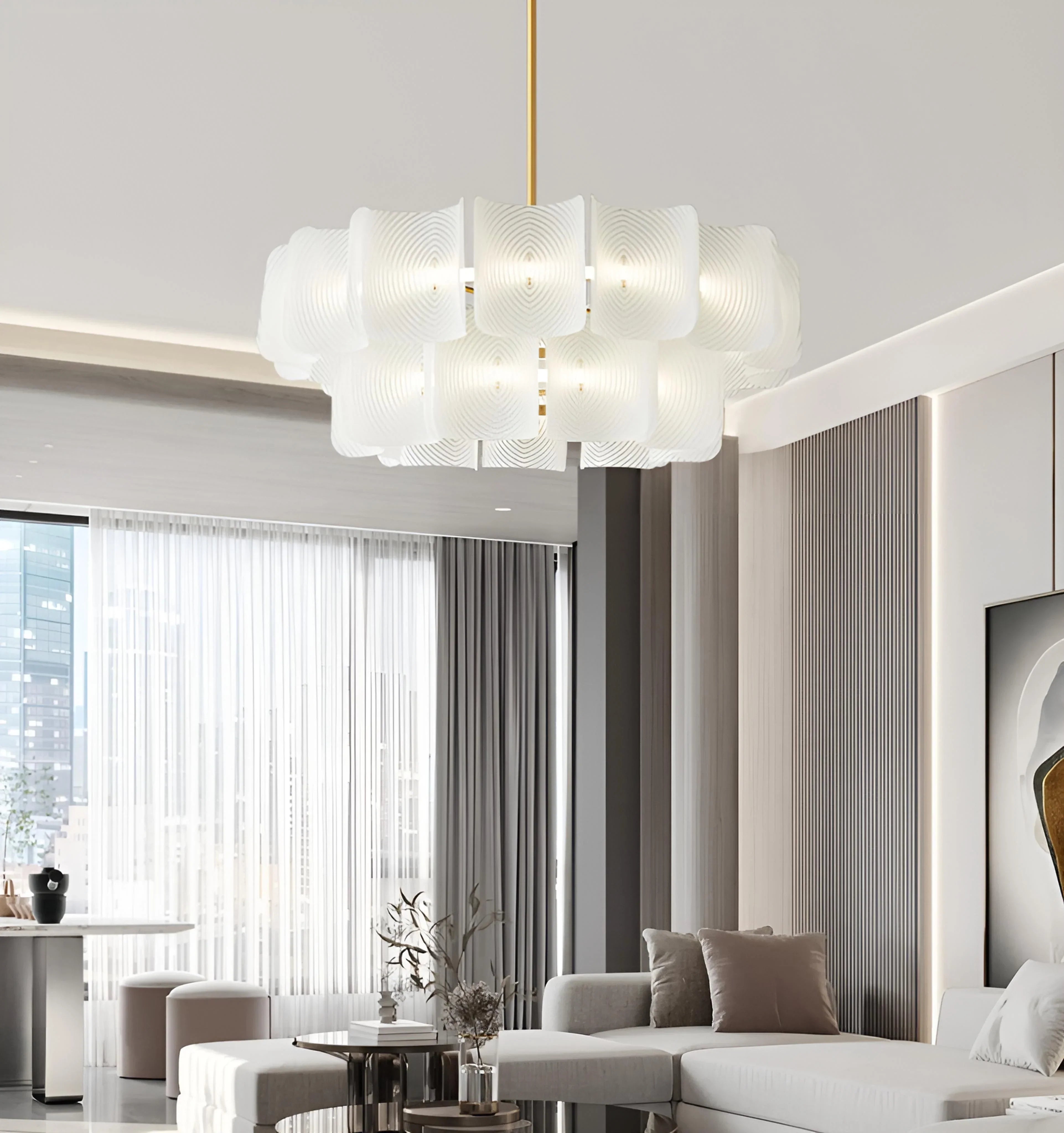 Carlos Ripple Chandelier - NexioPick