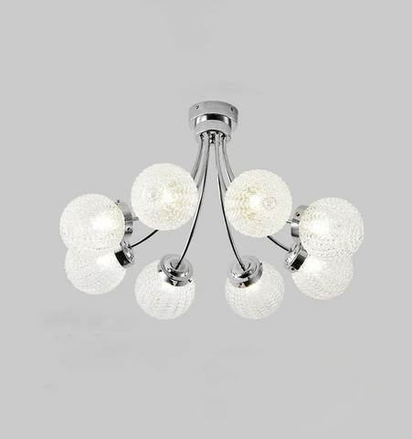 Carved Glass Ceiling Lamp - NexioPick