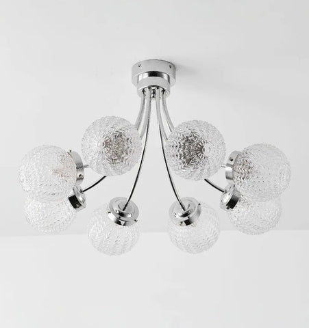 Carved Glass Ceiling Lamp - NexioPick