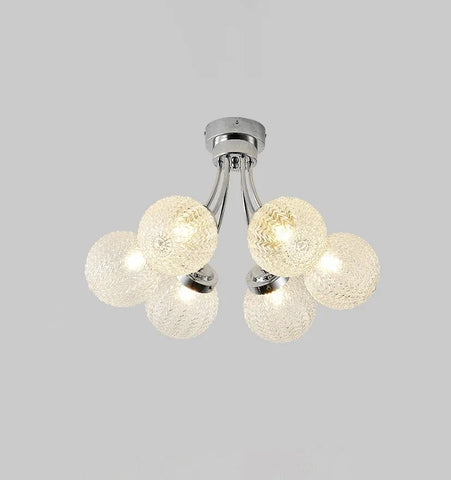 Carved Glass Ceiling Lamp - NexioPick