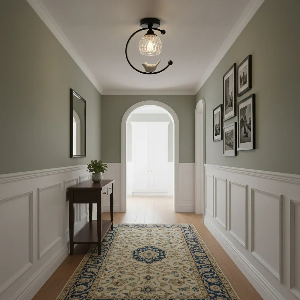 Ceramic Bird Ceiling Lamp - NexioPick