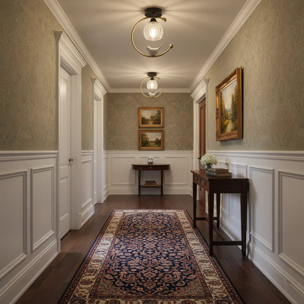 Ceramic Bird Ceiling Lamp - NexioPick