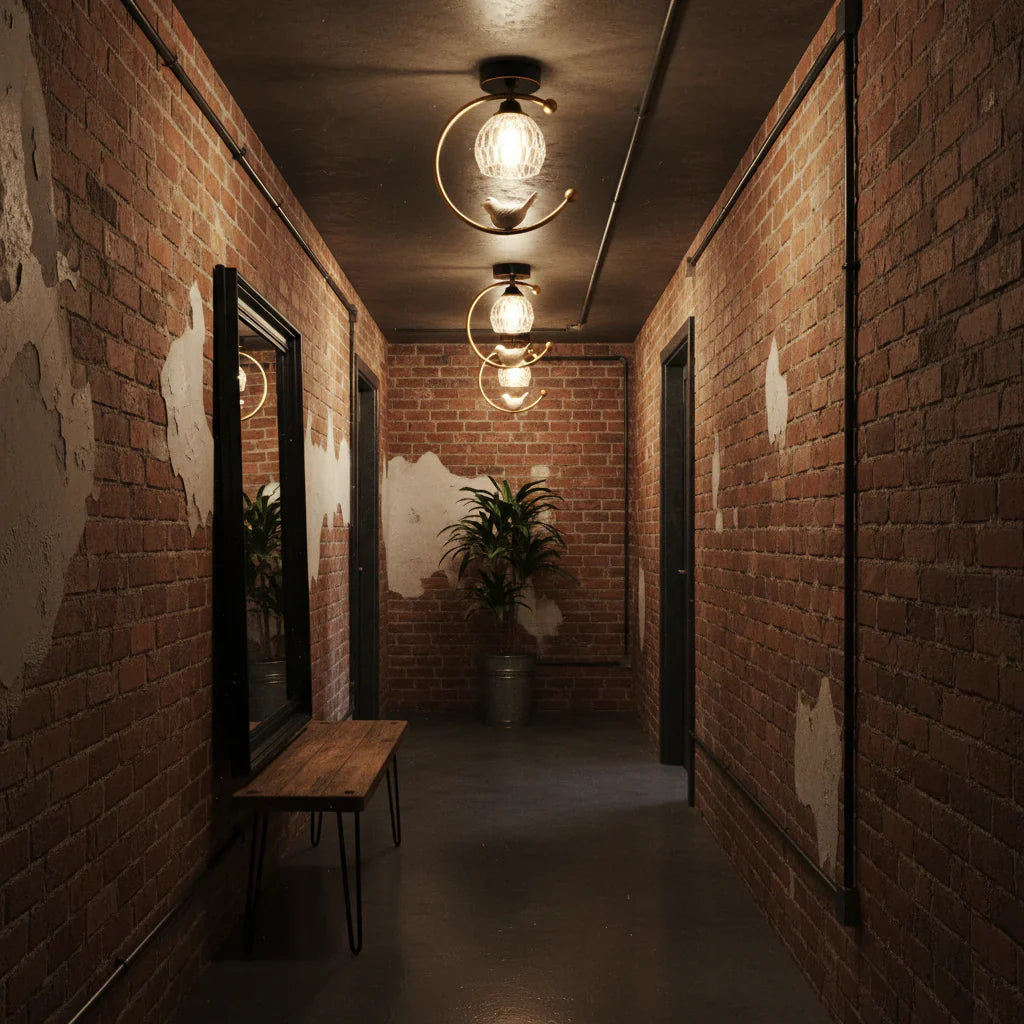 Ceramic Bird Ceiling Lamp - NexioPick