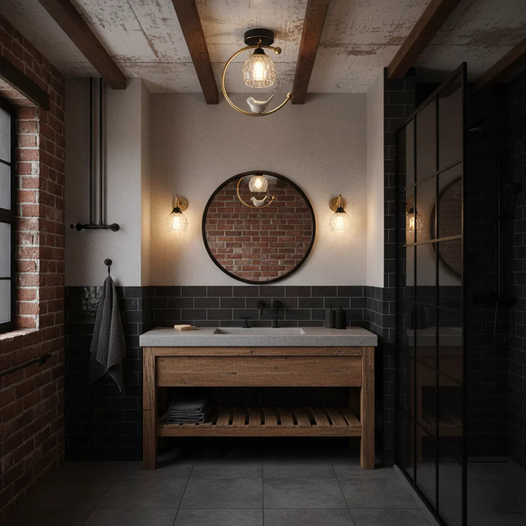 Ceramic Bird Ceiling Lamp - NexioPick