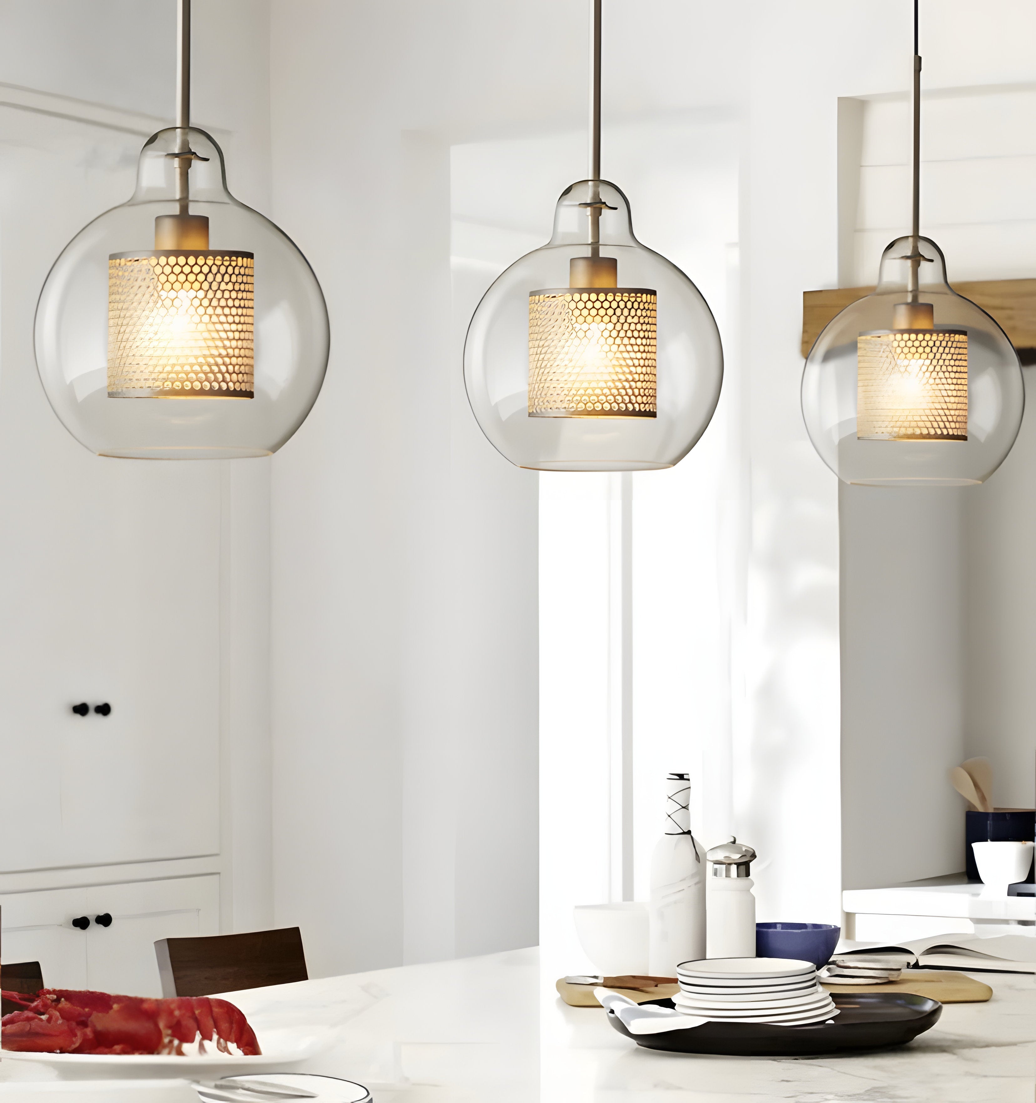 Chiswick Glass Pendant Light - NexioPick