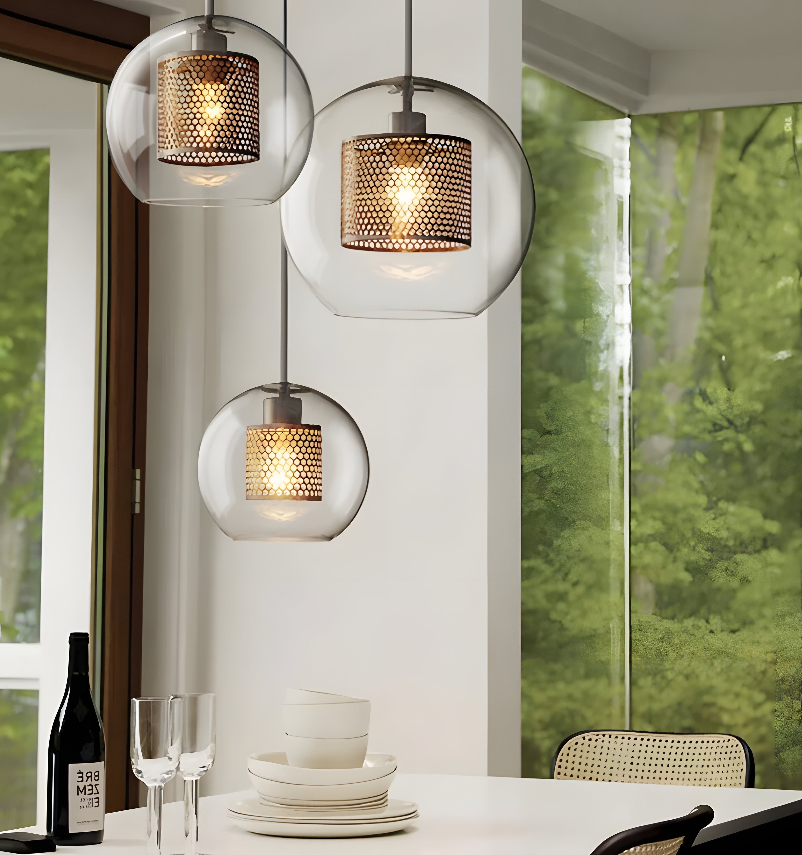 Chiswick Glass Pendant Light - NexioPick
