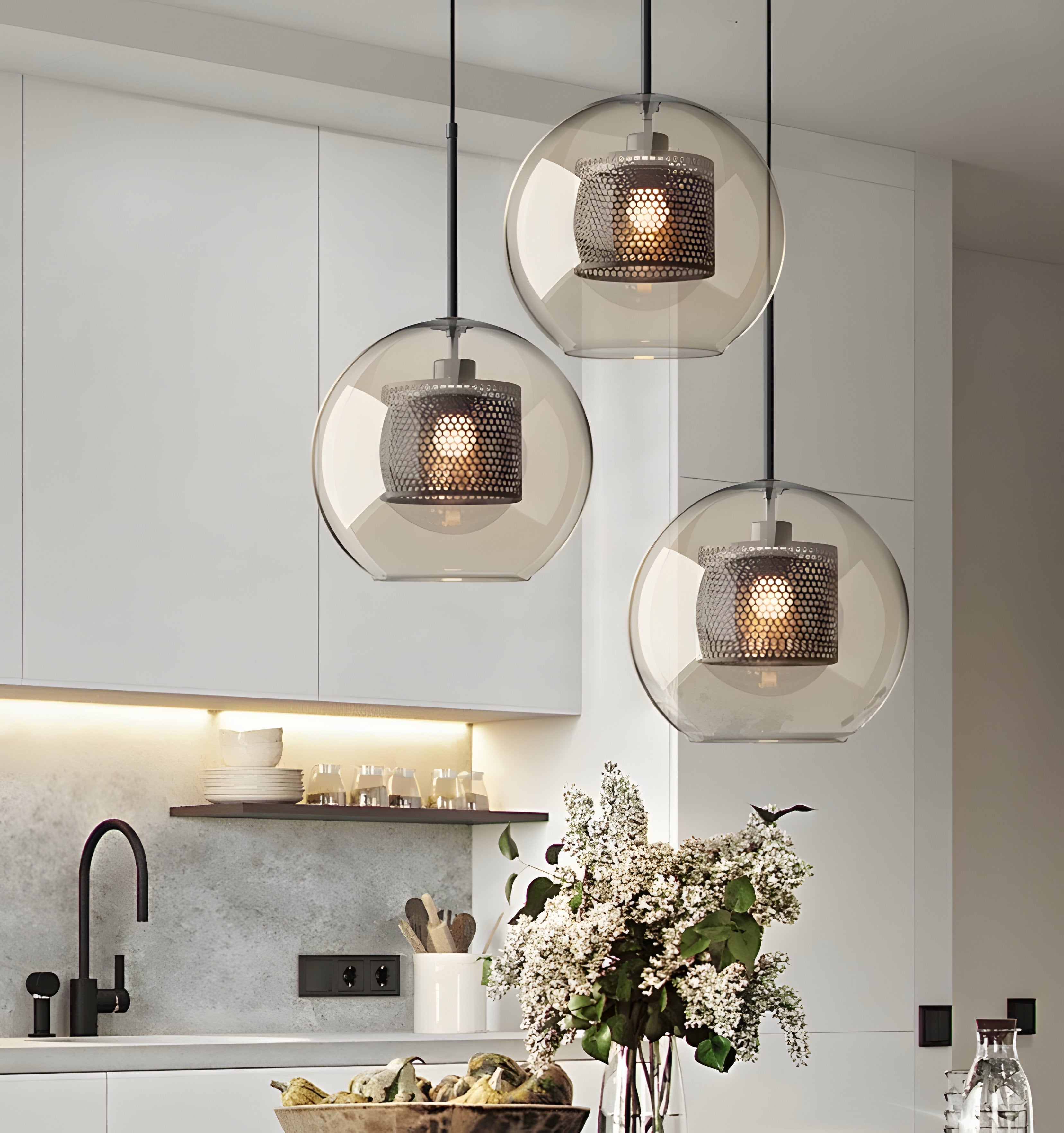 Chiswick Glass Pendant Light - NexioPick
