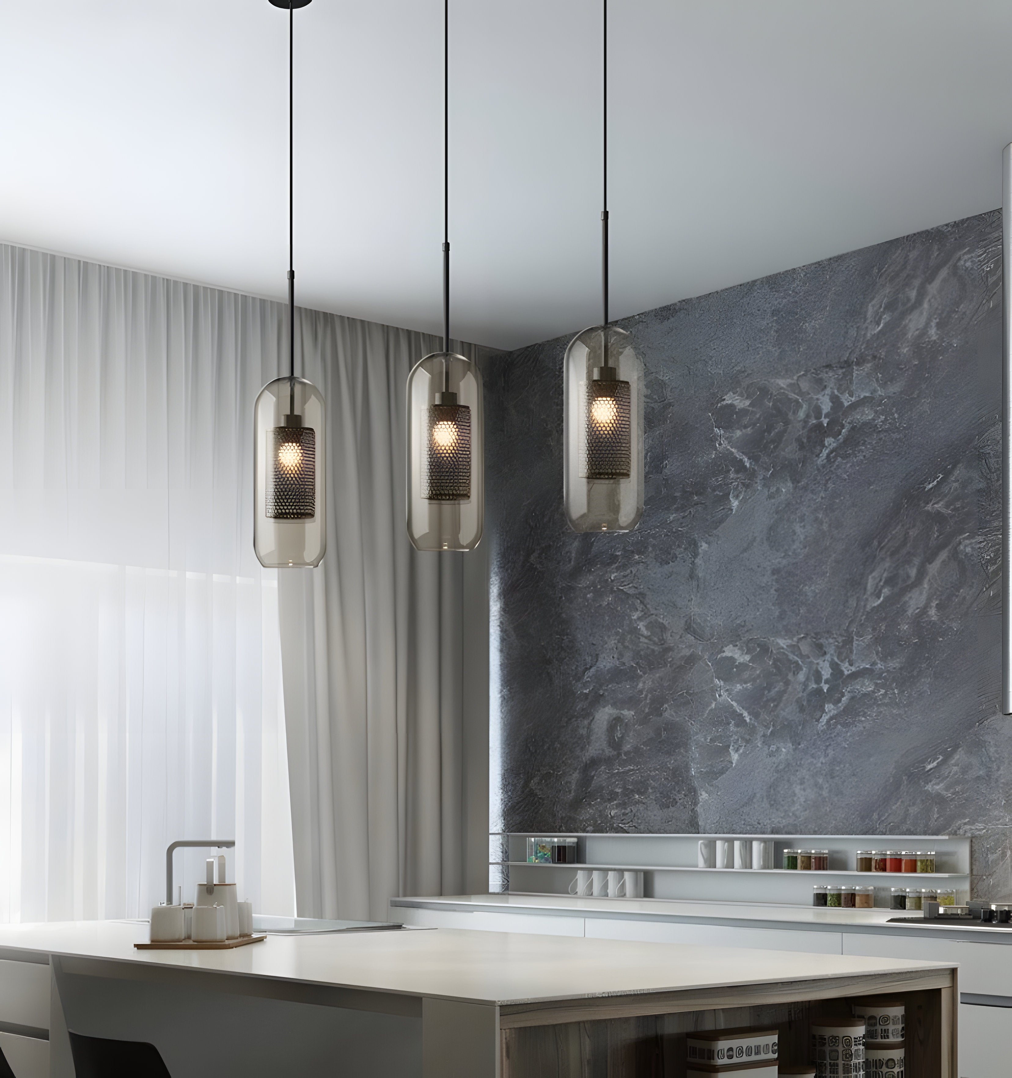 Chiswick Glass Pendant Light - NexioPick