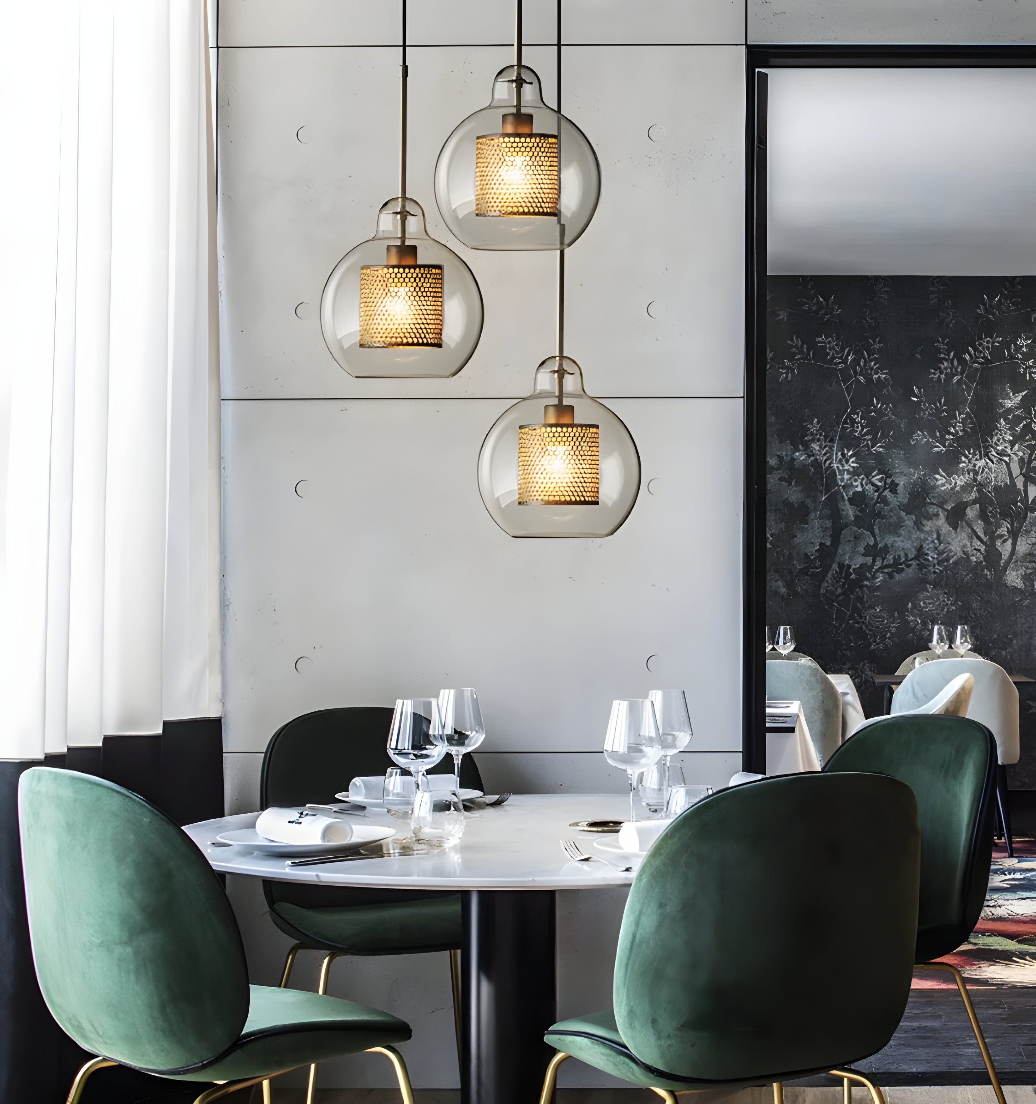 Chiswick Glass Pendant Light - NexioPick