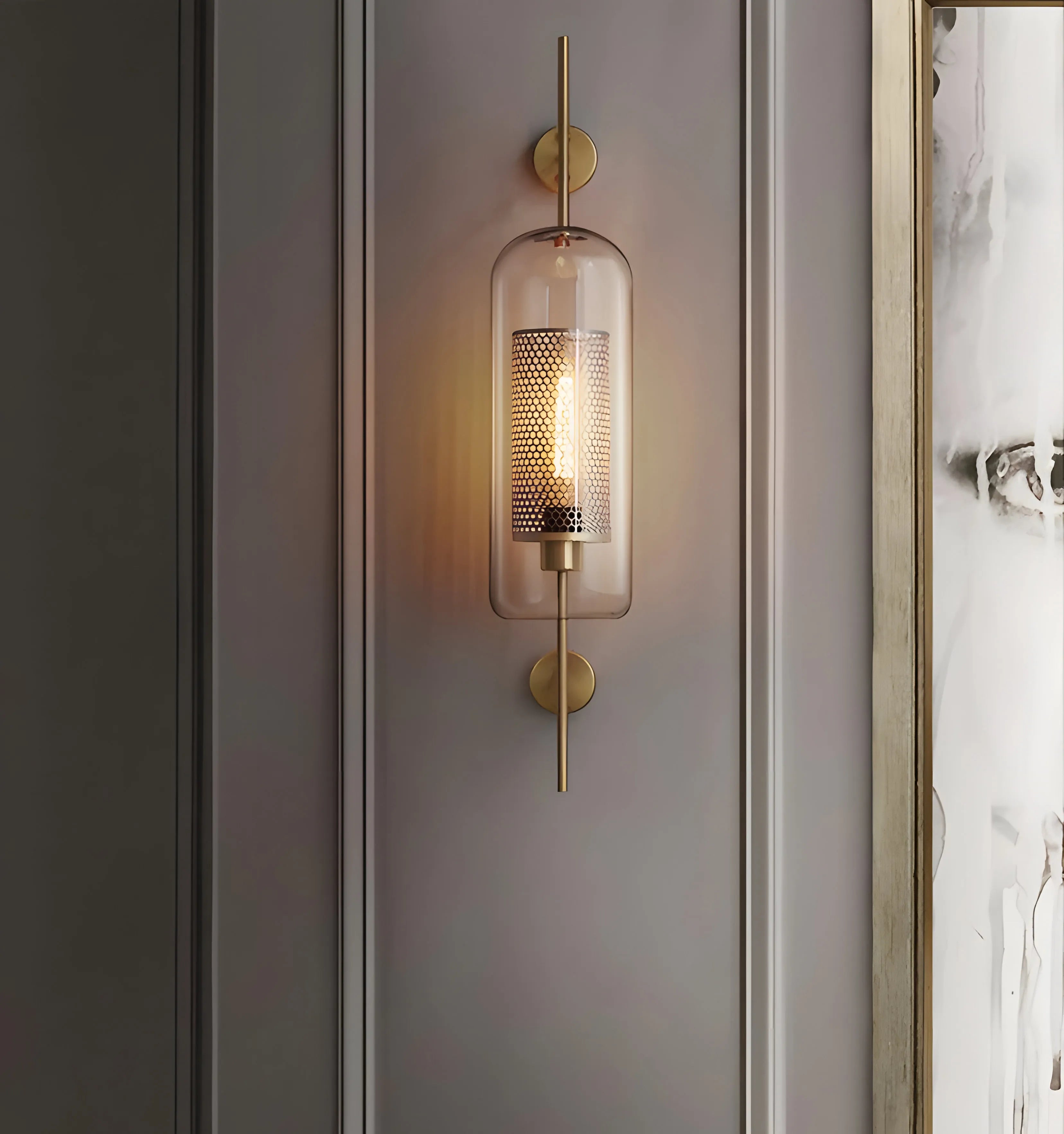 Chiswick Glass Wall Light - NexioPick