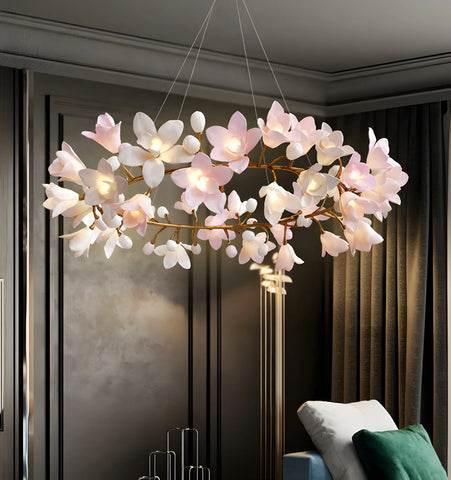 Circular Blossom Chandelier - NexioPick