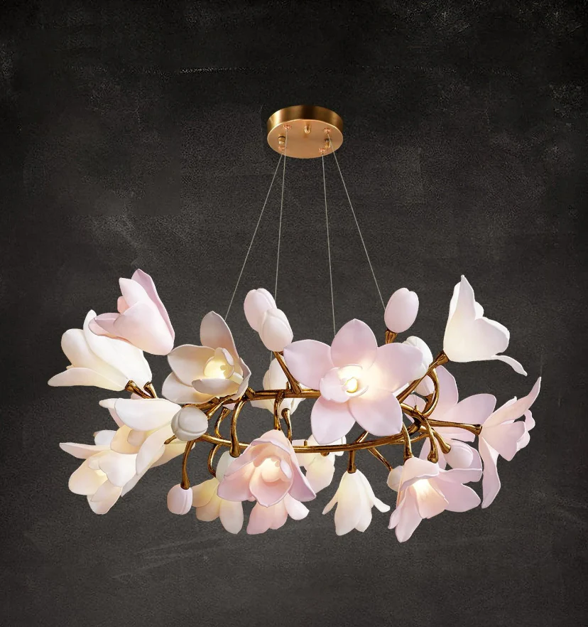 Circular Blossom Chandelier - NexioPick