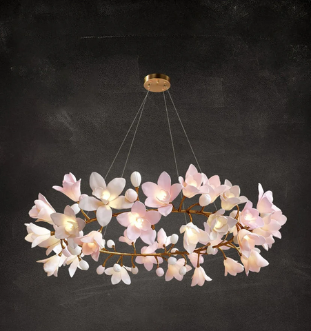 Circular Blossom Chandelier - NexioPick