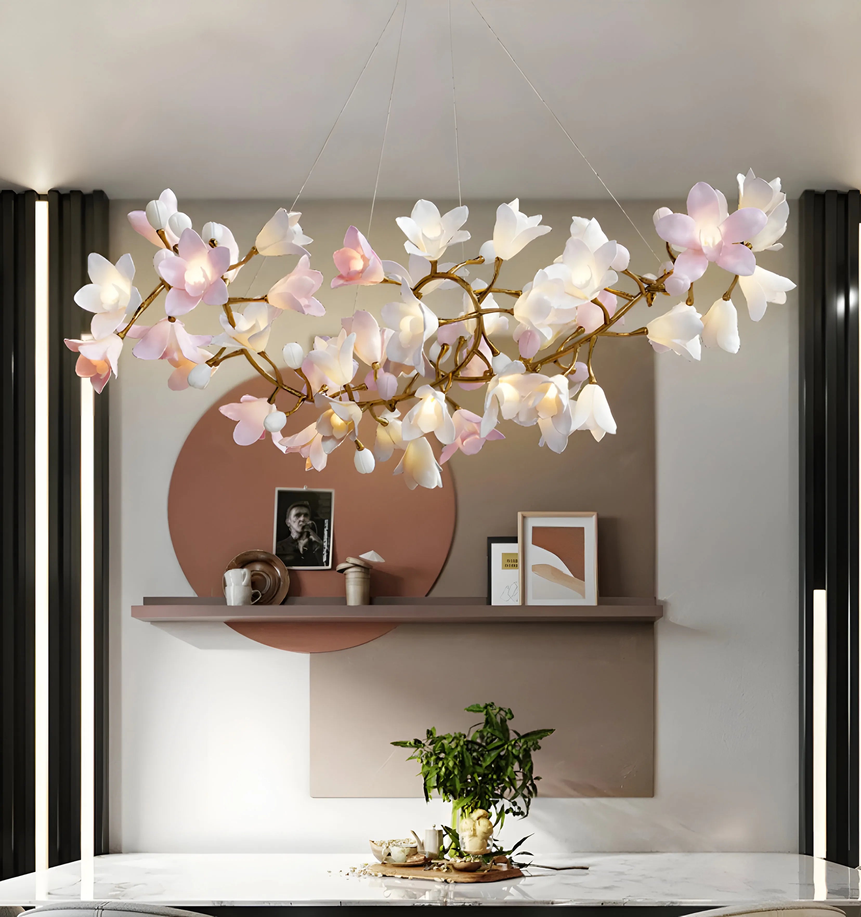 Circular Blossom Chandelier - NexioPick