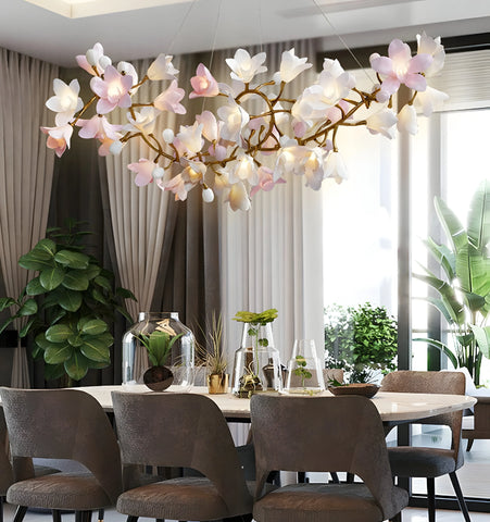 Circular Blossom Chandelier - NexioPick