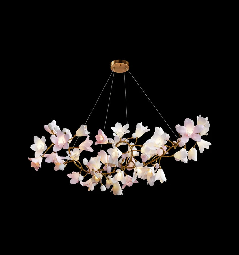 Circular Blossom Chandelier - NexioPick