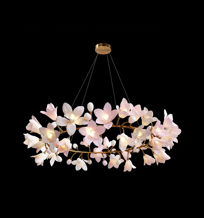 Circular Blossom Chandelier - NexioPick
