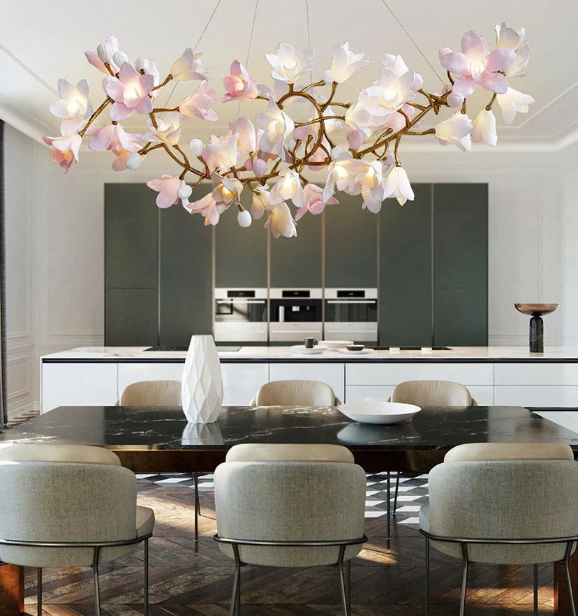 Circular Blossom Chandelier - NexioPick