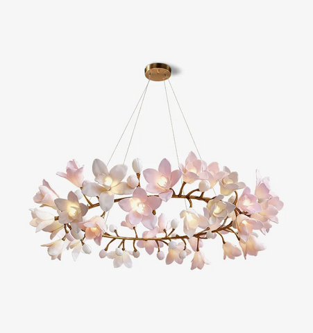 Circular Blossom Chandelier - NexioPick