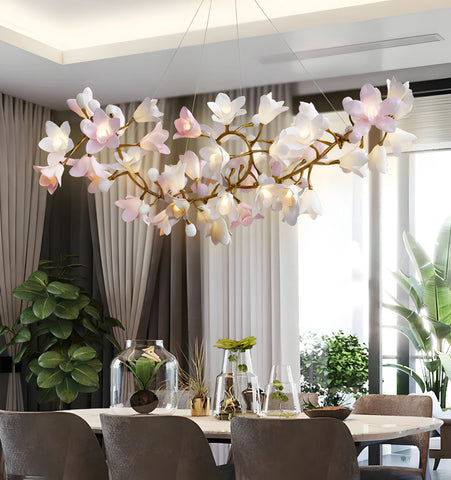 Circular Blossom Chandelier - NexioPick